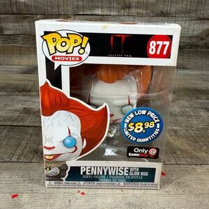 Funko Pop IT Figurine Pennyswise 877 GameStop Exclusive